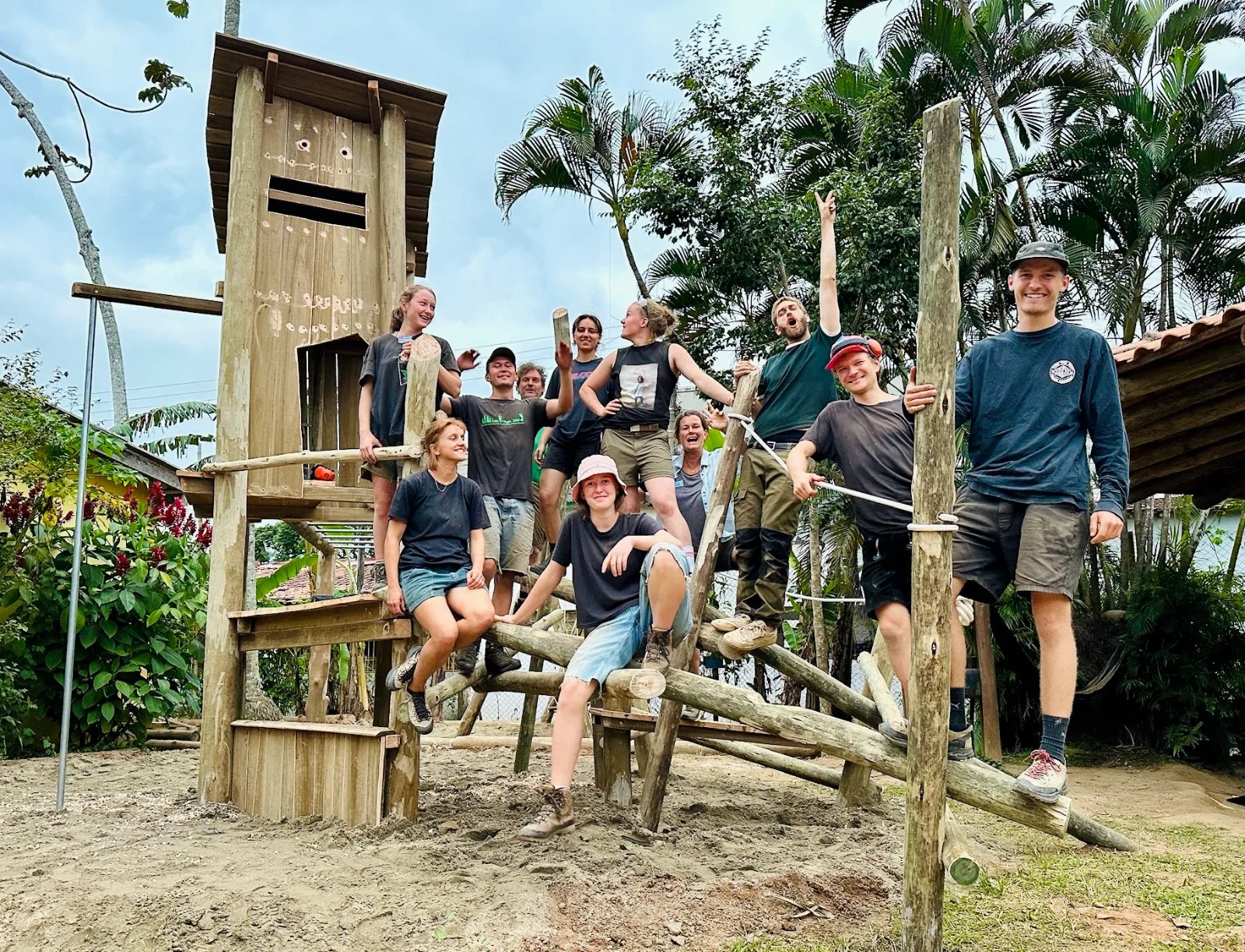 Projekt in Ubatuba, Brasilien